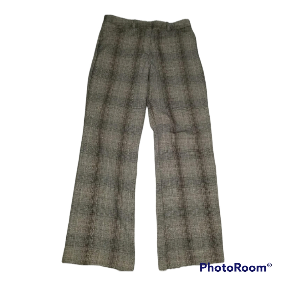 Worthington Gray Plaid Women's Pants